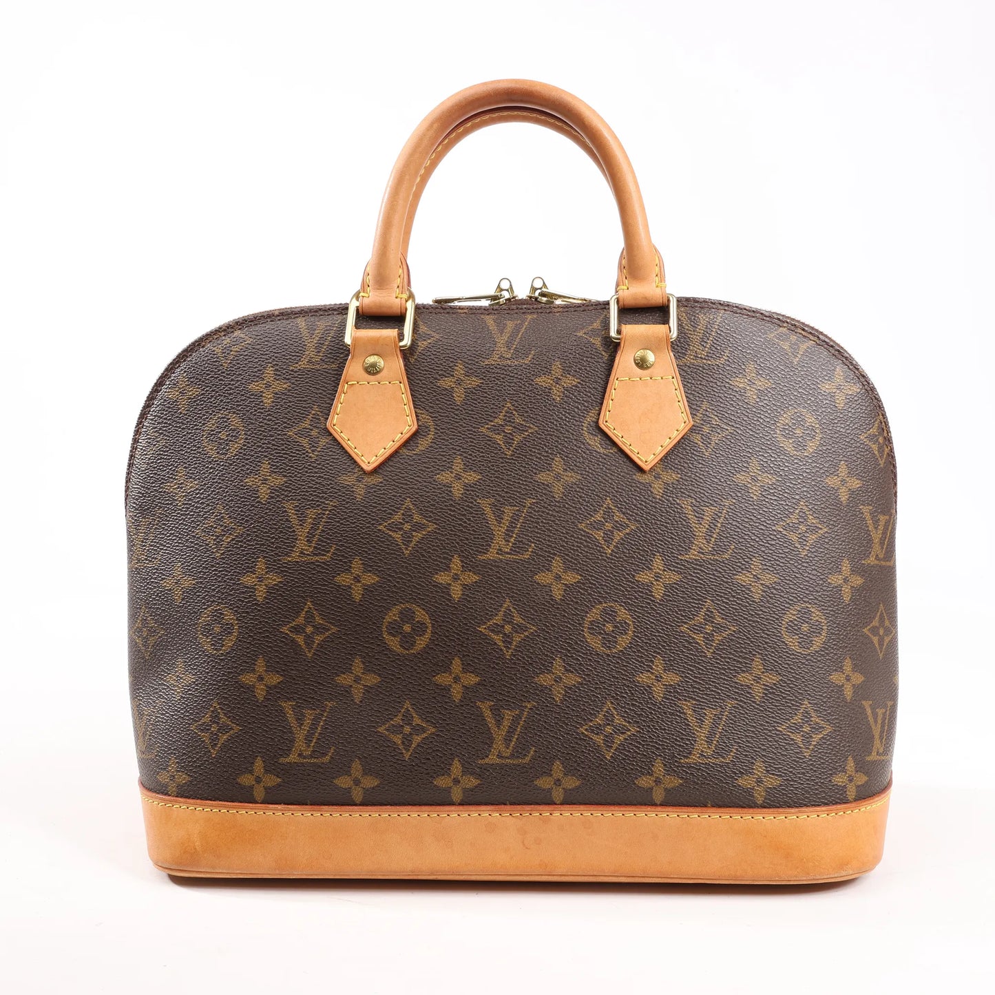 Louis Vuitton Monogram Canvas Alma PM Handbag in Brown M51130