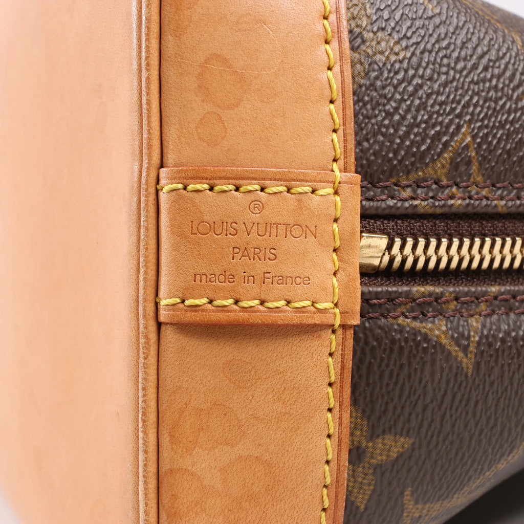 Louis Vuitton Monogram Canvas Alma PM Handbag in Brown M51130