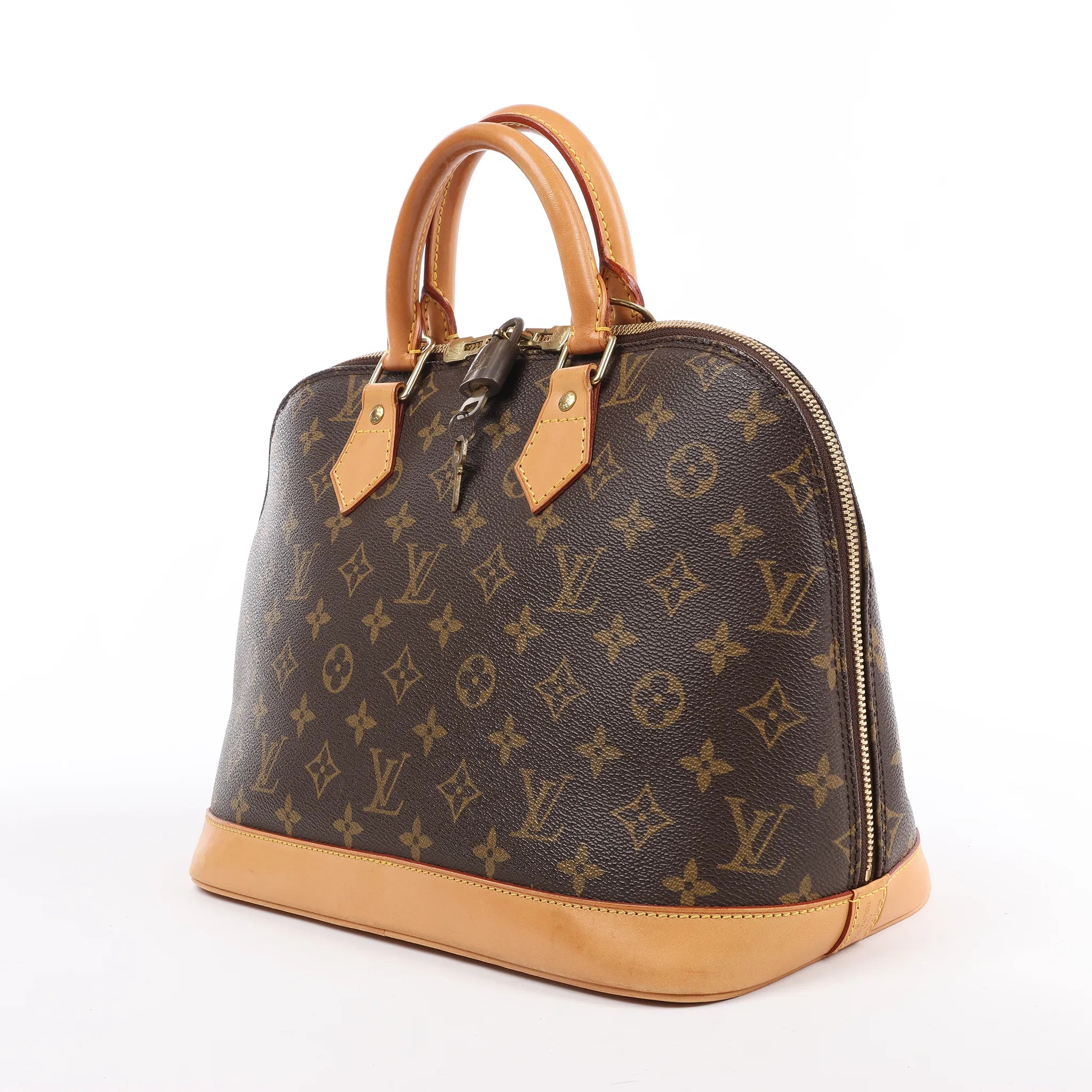 Louis Vuitton Monogram Canvas Alma PM Handbag M51130
