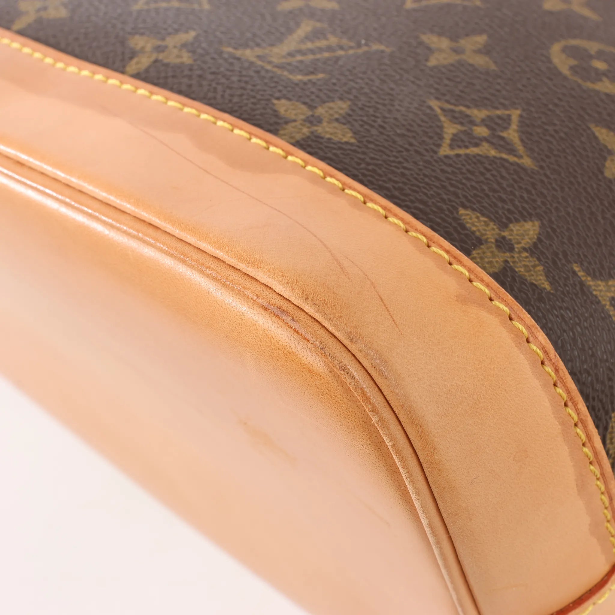 Louis Vuitton Monogram Canvas Alma PM Handbag in Brown M51130