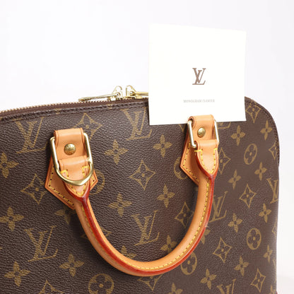 Louis Vuitton Monogram Canvas Alma PM Handbag in Brown M51130