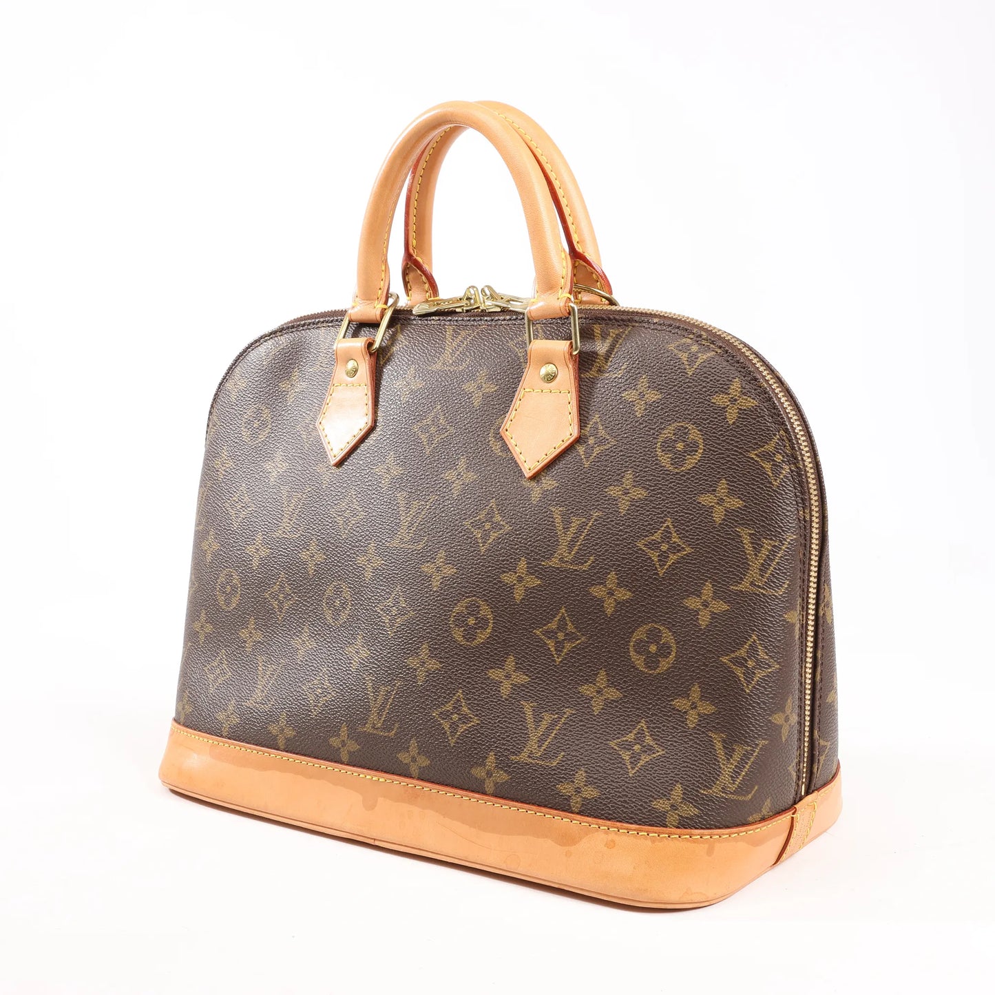 Louis Vuitton Monogram Canvas Alma PM Handbag in Brown M51130