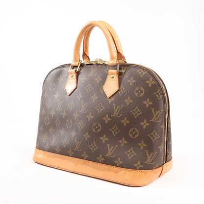 Louis Vuitton Monogram Canvas Alma PM Handbag in Brown M51130