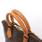 Louis Vuitton Alma Monogram Canvas Handbag in Brown M51130