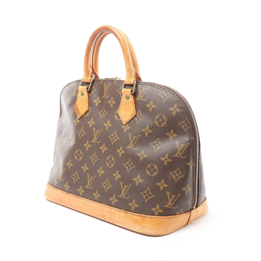 Louis Vuitton Alma PM Monogram Canvas Handbag in Brown M51130