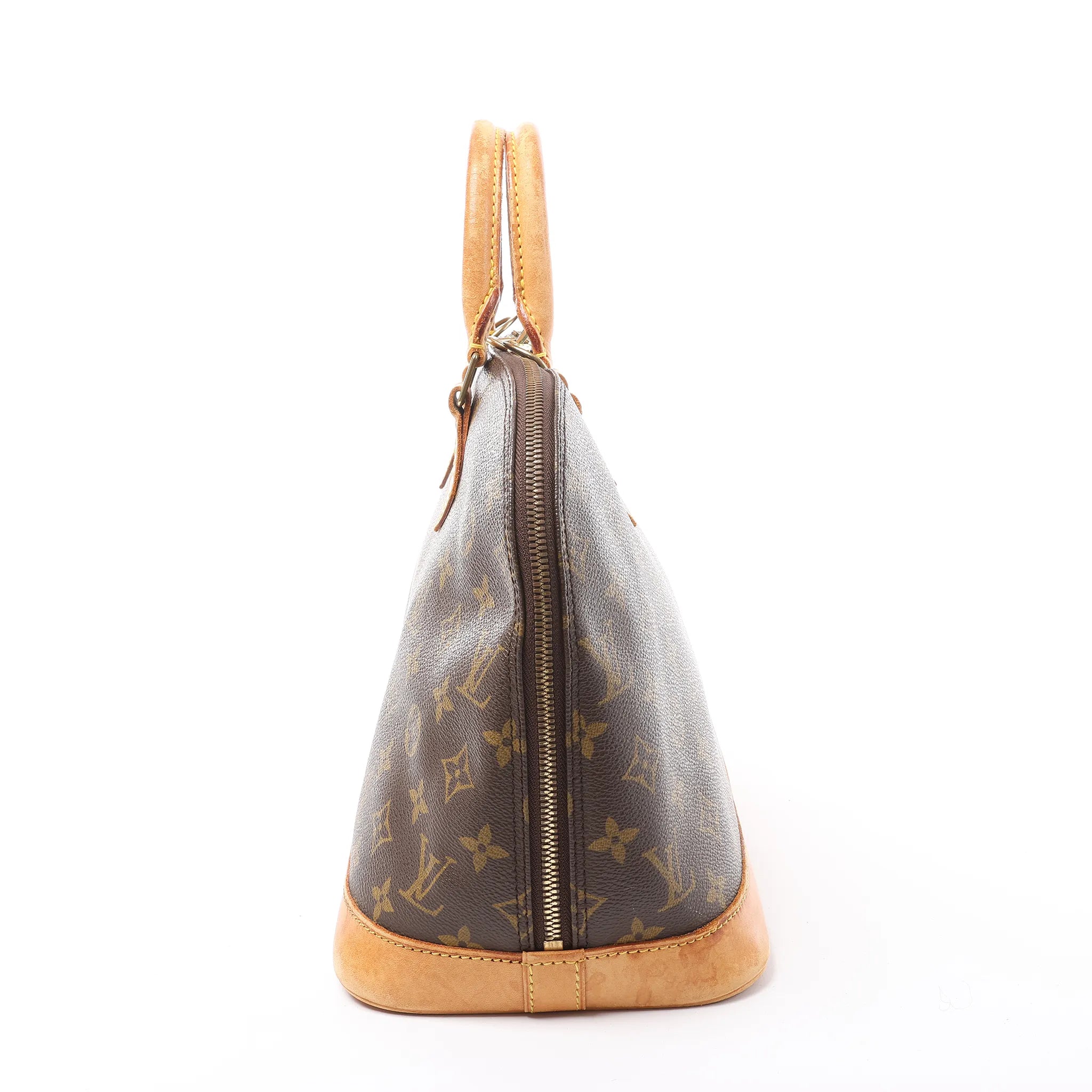 Louis Vuitton Alma PM Monogram Canvas Handbag in Brown M51130