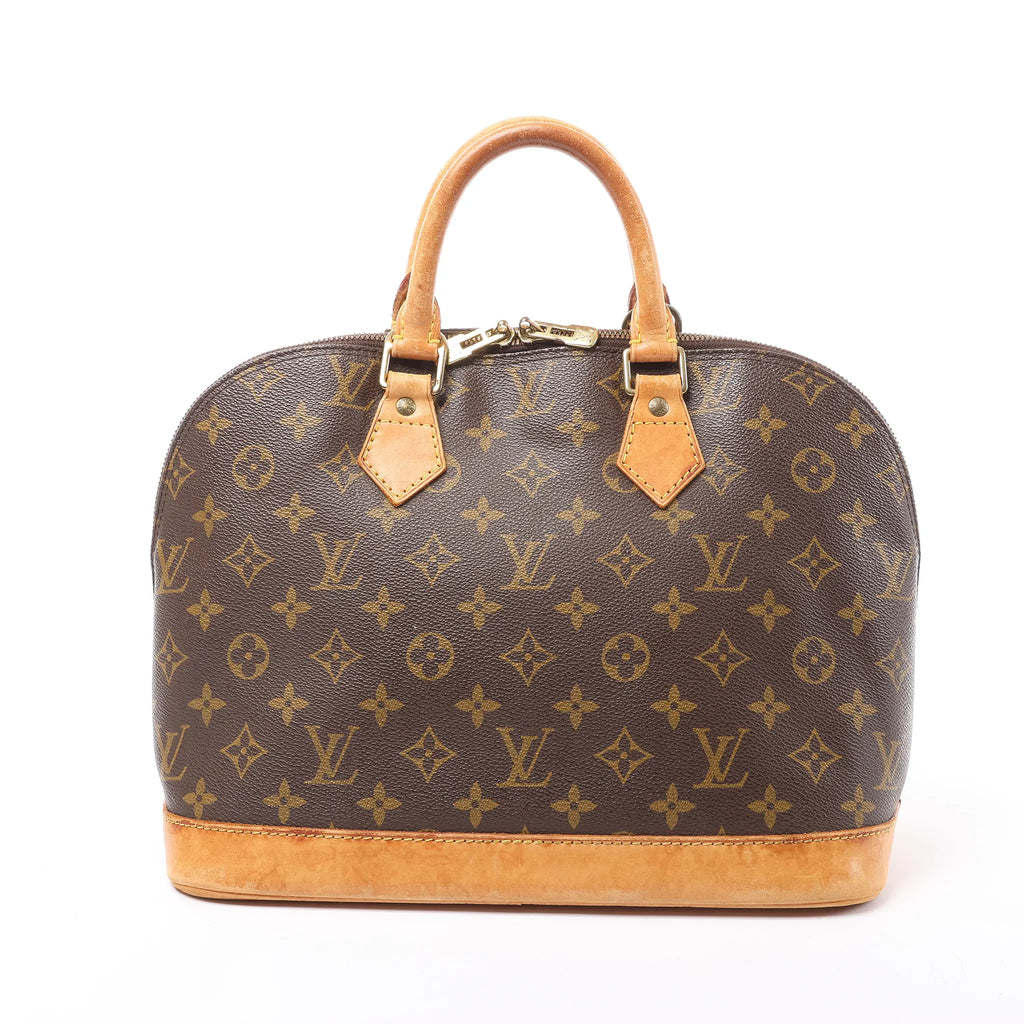 Louis Vuitton Alma PM Monogram Canvas Handbag in Brown M51130