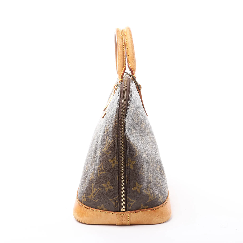 Louis Vuitton Alma PM Monogram Canvas Handbag in Brown M51130