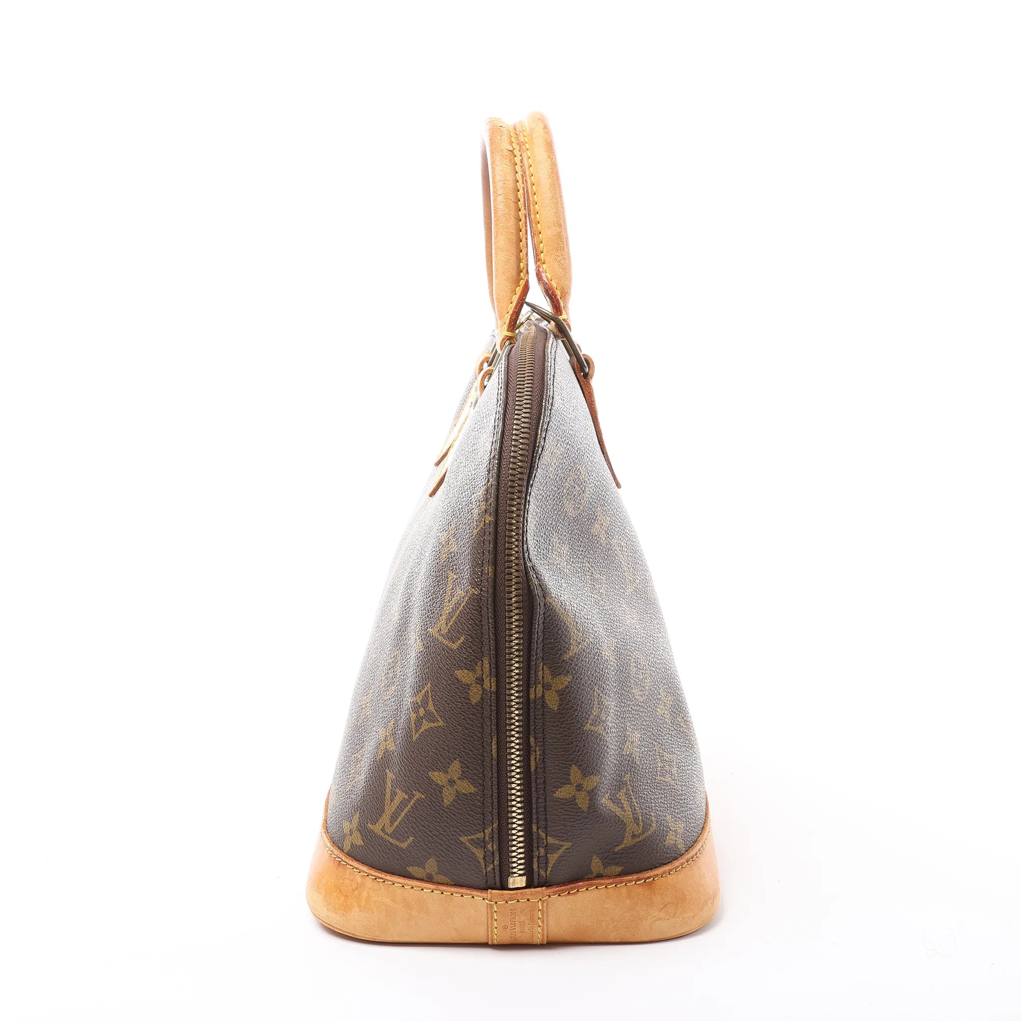 Louis Vuitton Alma PM Monogram Canvas Handbag in Brown M51130