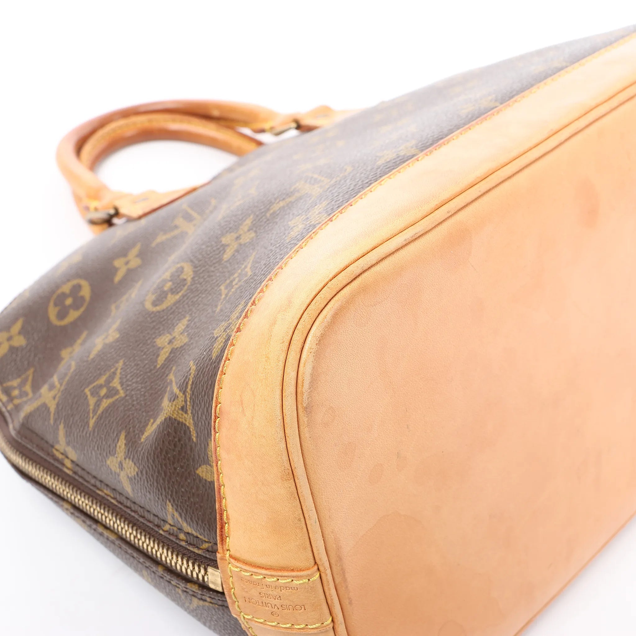 Louis Vuitton Alma PM Monogram Canvas Handbag in Brown M51130