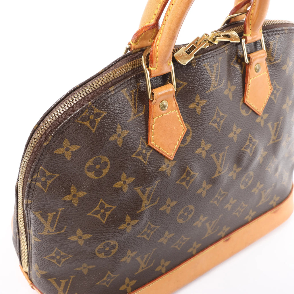 Louis Vuitton Alma PM Monogram Canvas Handbag in Brown M51130