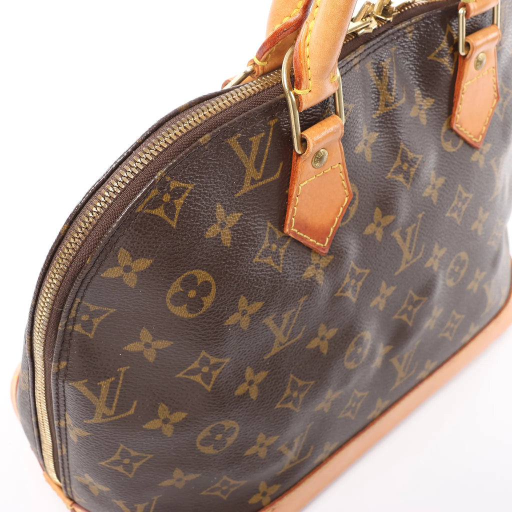 Louis Vuitton Alma PM Monogram Canvas Handbag in Brown M51130