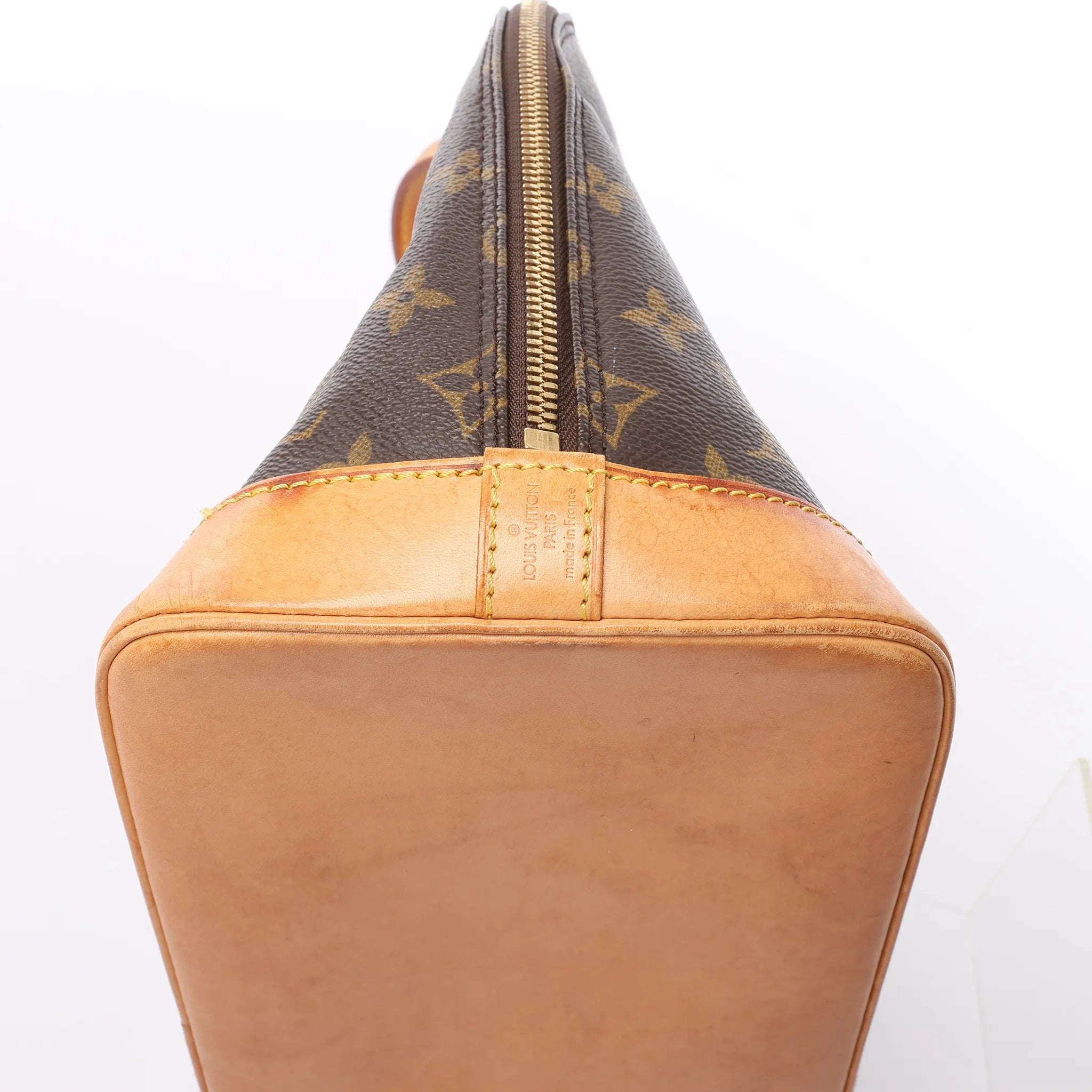 Louis Vuitton Alma PM Monogram Canvas Handbag in Brown M51130
