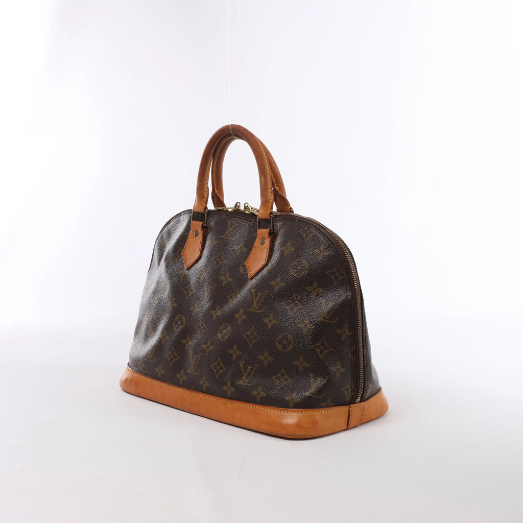 Louis Vuitton Alma PM Monogram Canvas Handbag in Brown M51130