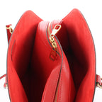 Louis Vuitton Alma B'N'B Monogram Canvas 2Way Handbag in Brown x Red M41779