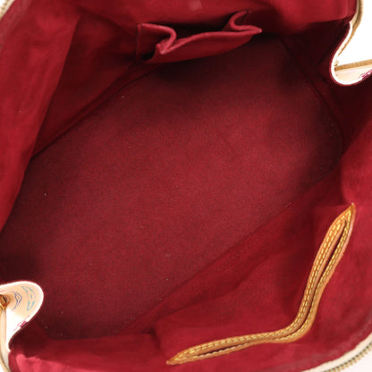 Louis Vuitton Multicolor Monogram Alma Handbag in White M92647