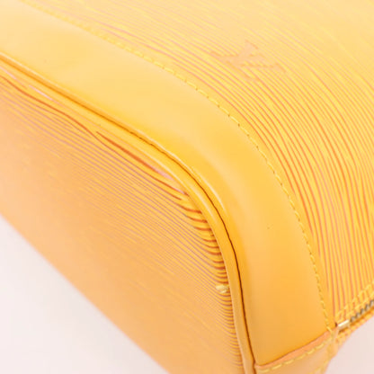 Sac à main Louis Vuitton Alma PM en cuir épi jaune M40619