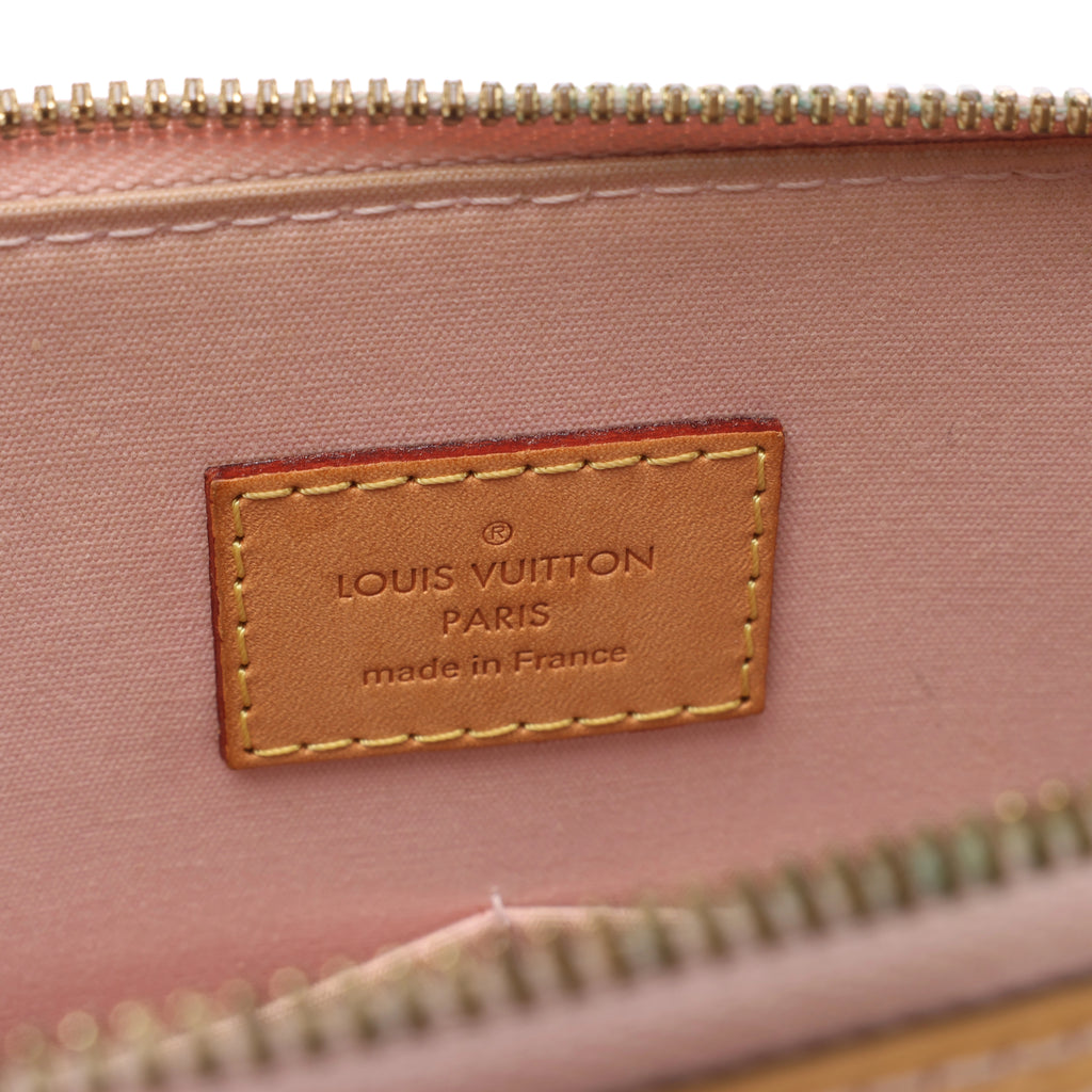 Louis Vuitton Alma PM Vernis Handbag in Beige M90170