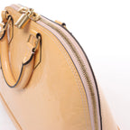 Louis Vuitton Alma PM Vernis Handbag in Beige M90170