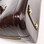 Louis Vuitton Vernis Alma PM Handbag in Amarante M91611