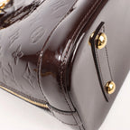 Louis Vuitton Vernis Alma PM Handbag in Amarante M91611