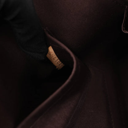 Louis Vuitton Vernis Alma PM Handtasche in Amarante M91611