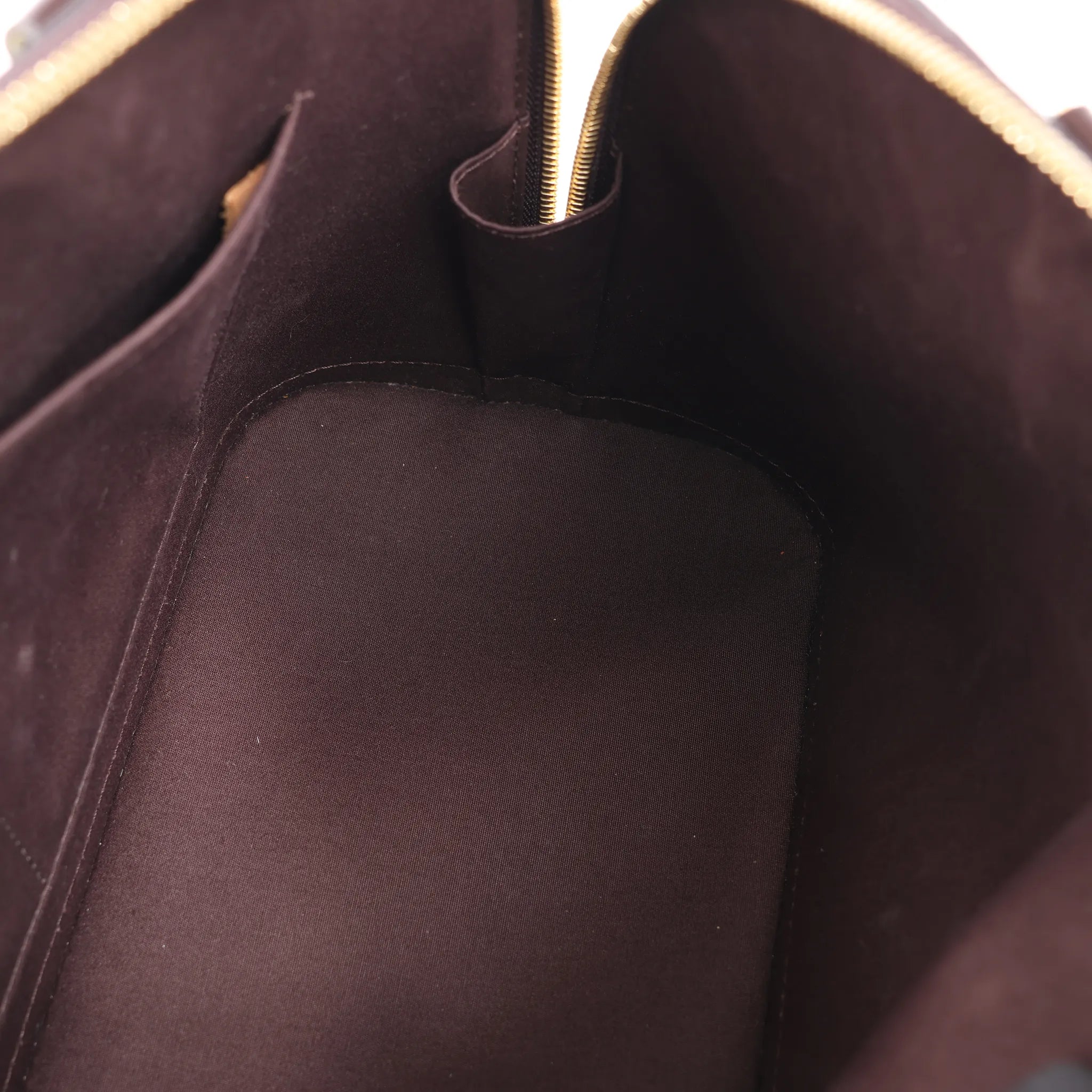 Louis Vuitton Vernis Alma PM Handbag in Amarante M91611