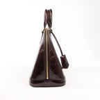 Louis Vuitton Vernis Alma PM Handbag in Amarante M91611