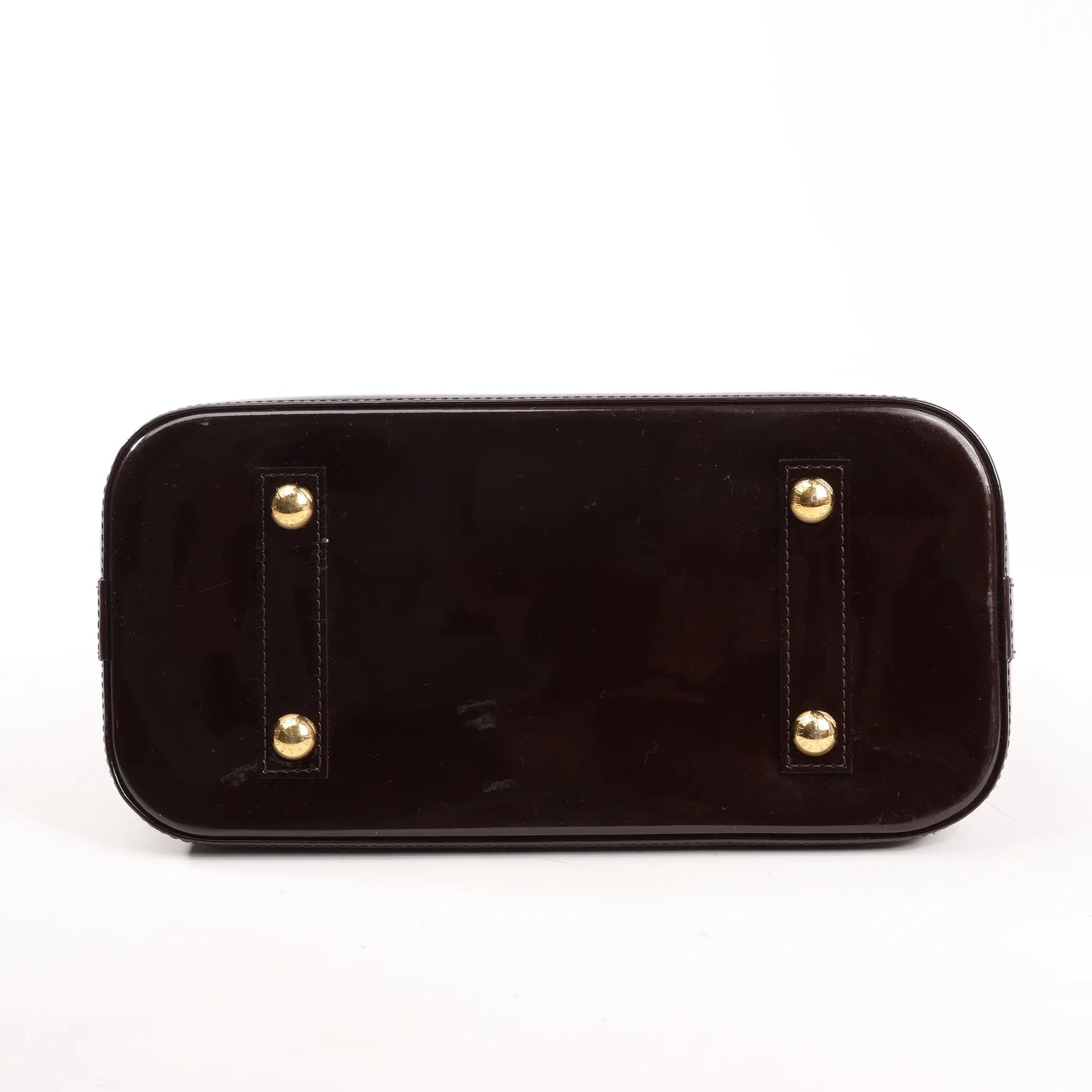 Louis Vuitton Vernis Alma PM Handtasche in Amarante M91611