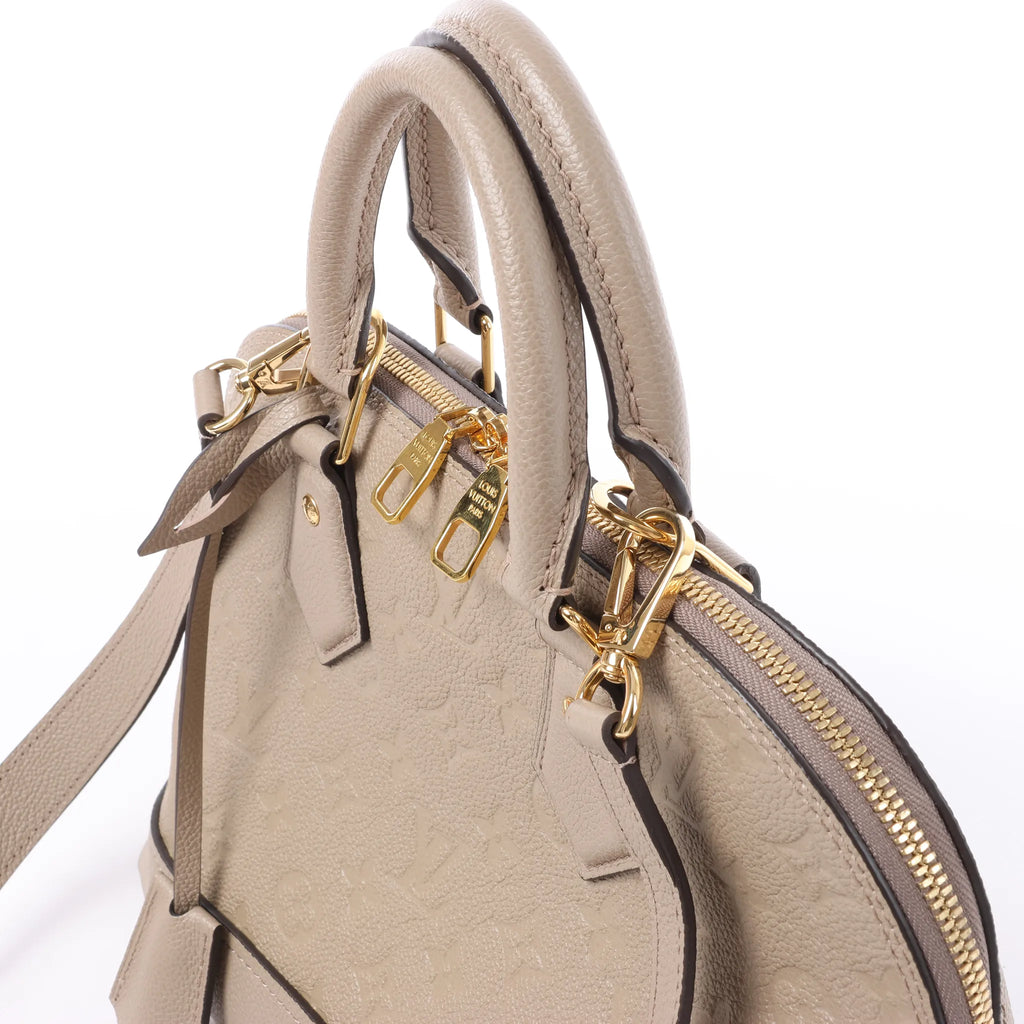 Louis Vuitton Alma PM Monogram Empreinte Neo 2Way Handbag in Beige M44885