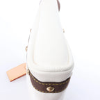 Bolso Louis Vuitton Antigua Cabas PM en Blanco x Marrón FL1005