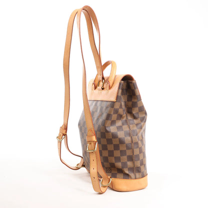 Louis Vuitton Arlequin Damier Ebene Backpack in Brown N99038