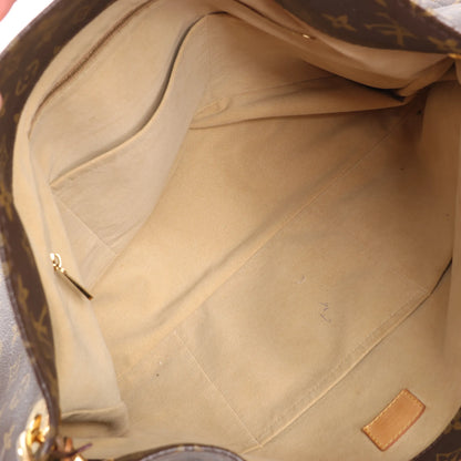 Louis Vuitton Artsy GM Monogram Shoulder Bag in Brown M40259