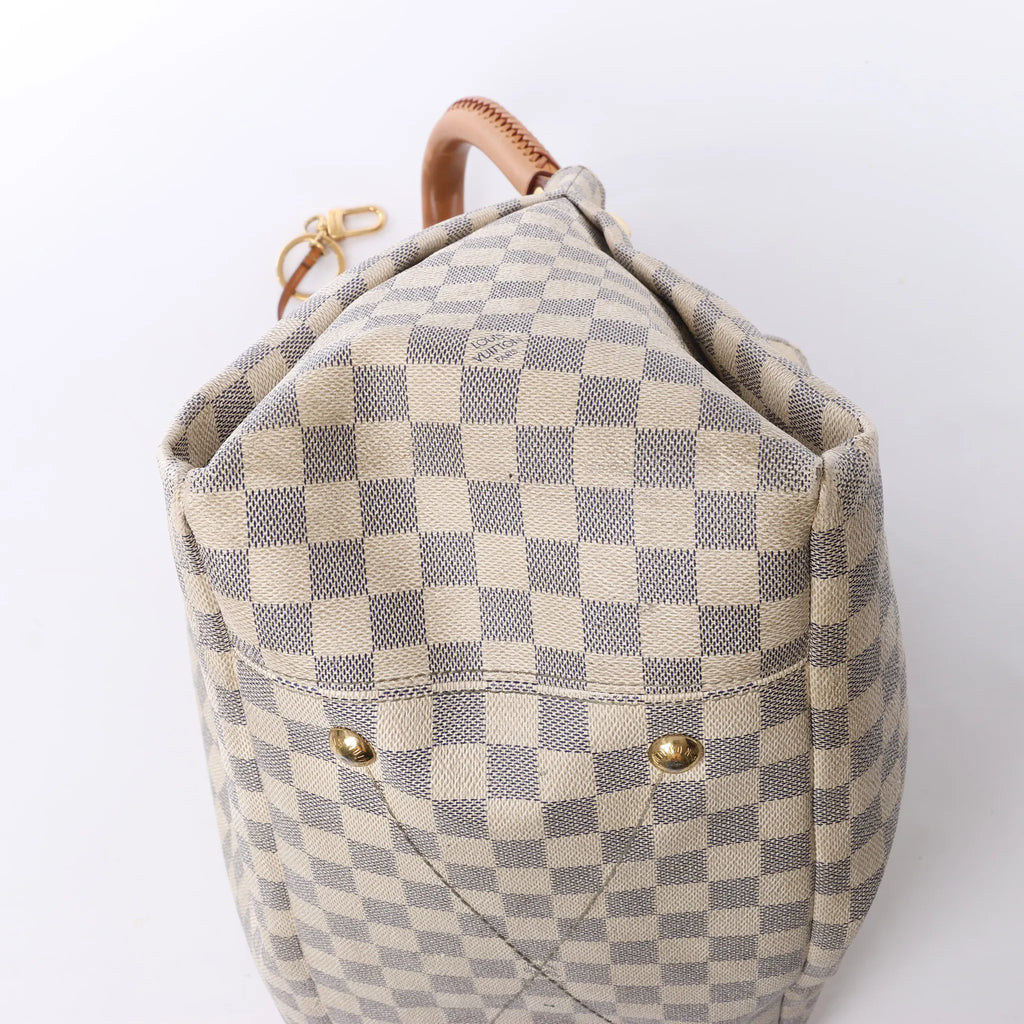 Louis Vuitton Artsy MM Damier Azur Shoulder Bag in Beige N41174