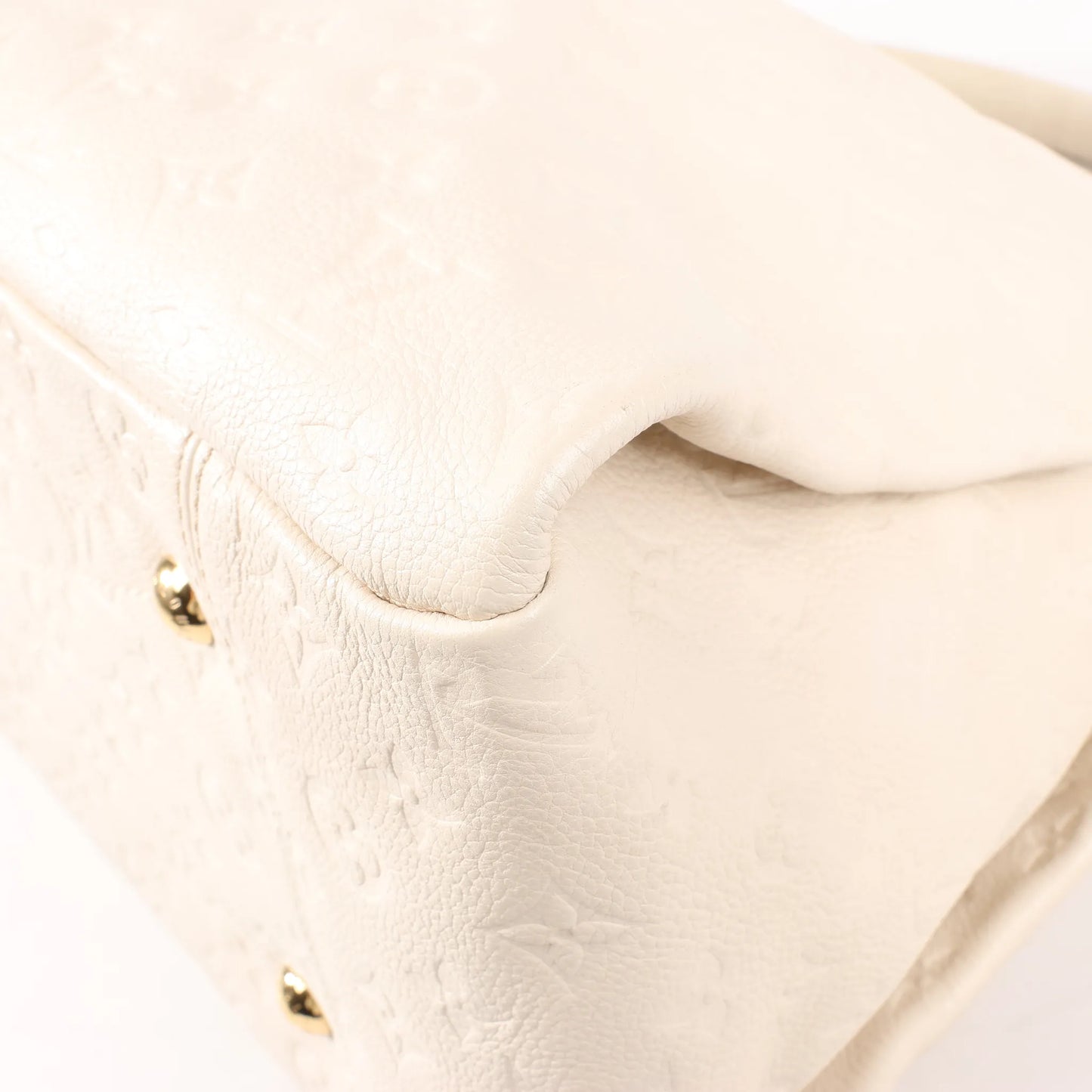 Louis Vuitton Monogram Empreinte Artsy MM Shoulder Bag in Beige M93449