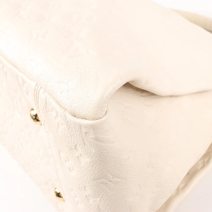 Louis Vuitton Monogram Empreinte Artsy MM Shoulder Bag in Beige M93449