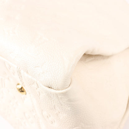 Louis Vuitton Monogram Empreinte Artsy MM Shoulder Bag in Beige M93449