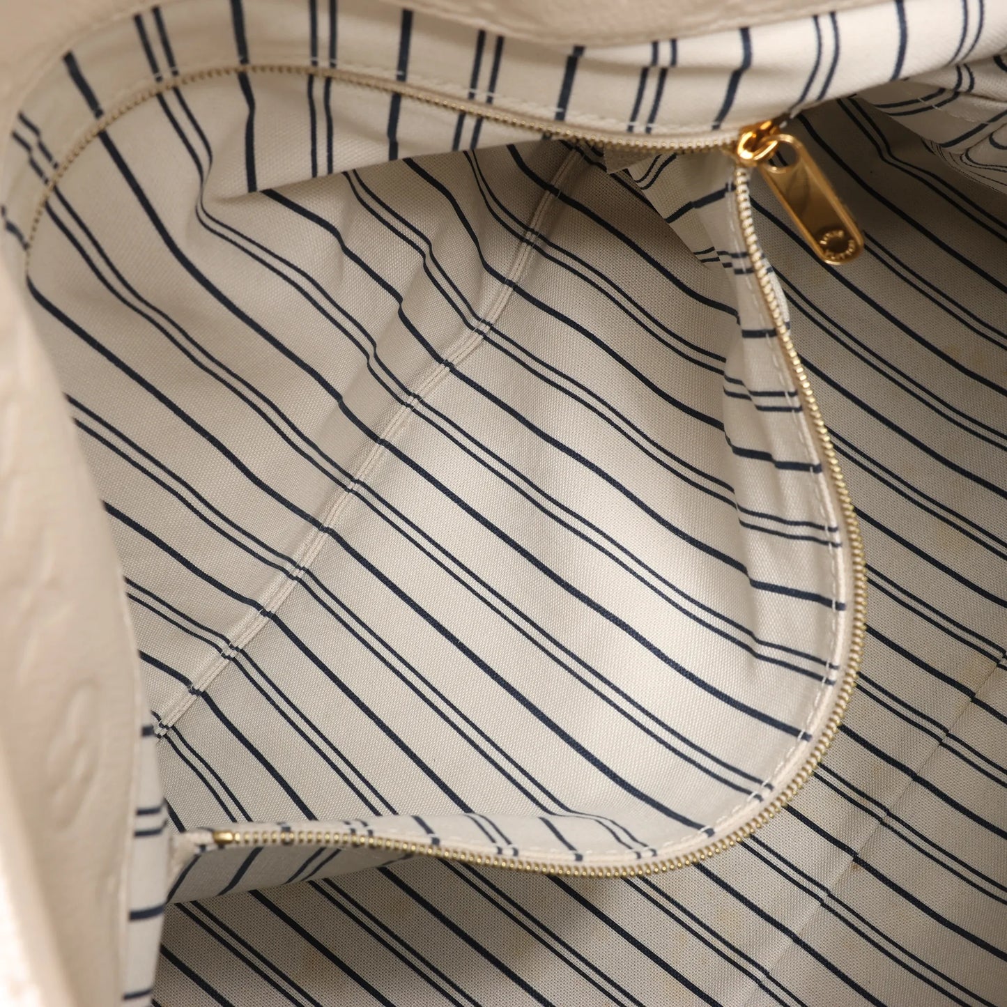 Louis Vuitton Monogram Empreinte Artsy MM Shoulder Bag in Beige M93449