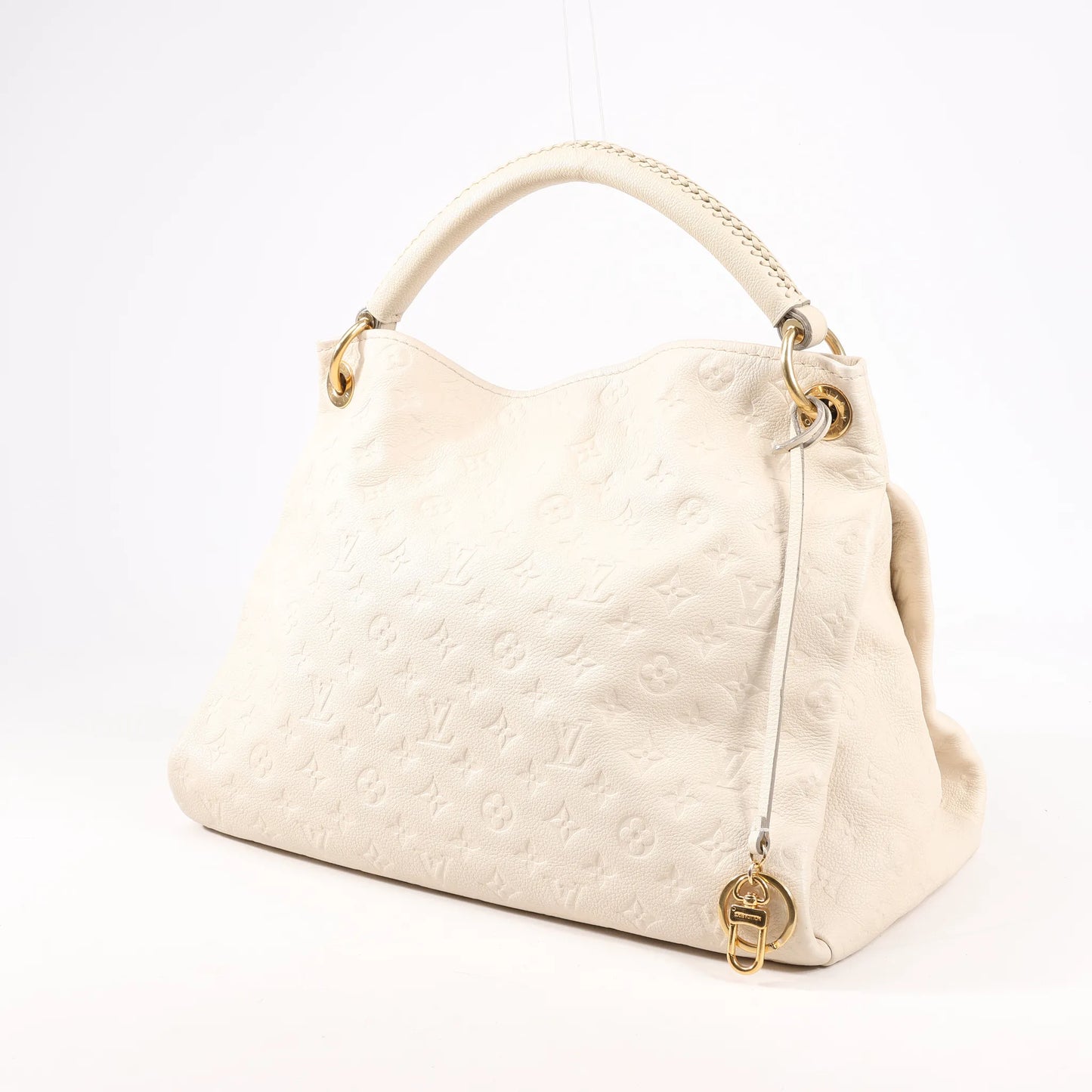 Louis Vuitton Monogram Empreinte Artsy MM Shoulder Bag in Beige M93449