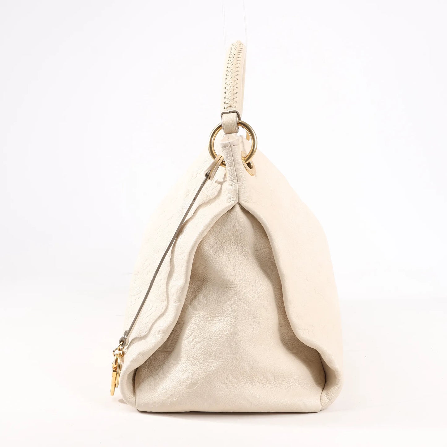 Louis Vuitton Monogram Empreinte Artsy MM Shoulder Bag in Beige M93449