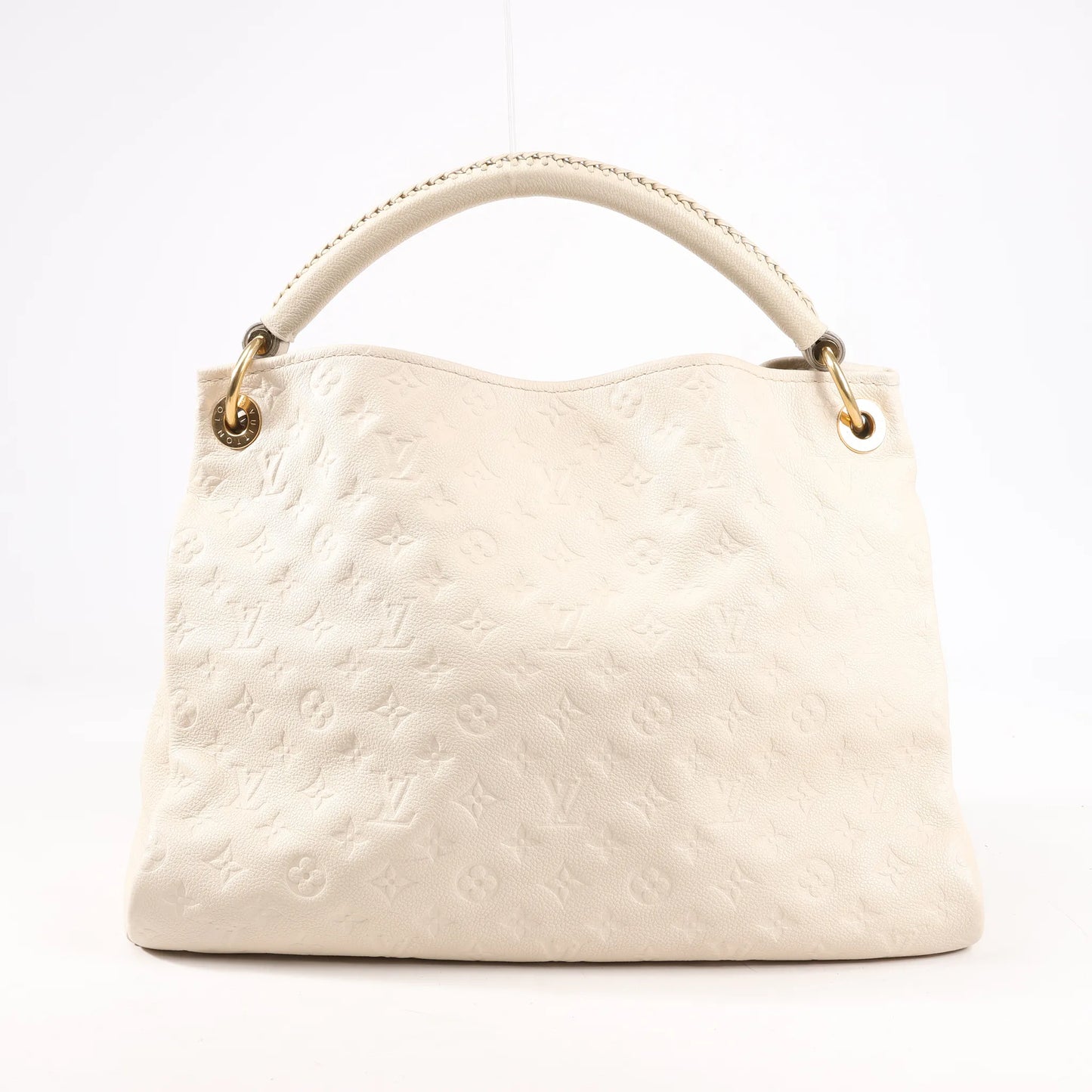 Louis Vuitton Monogram Empreinte Artsy MM Shoulder Bag in Beige M93449