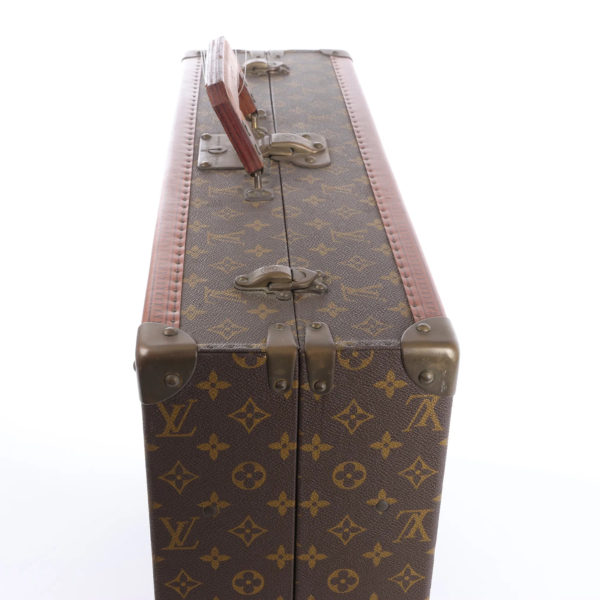 Louis Vuitton Bisten Monogram Canvas Handbag in Brown 903993