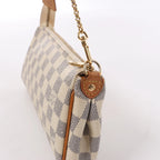 Louis Vuitton Eva Damier Azur Shoulder Bag in Beige N55214