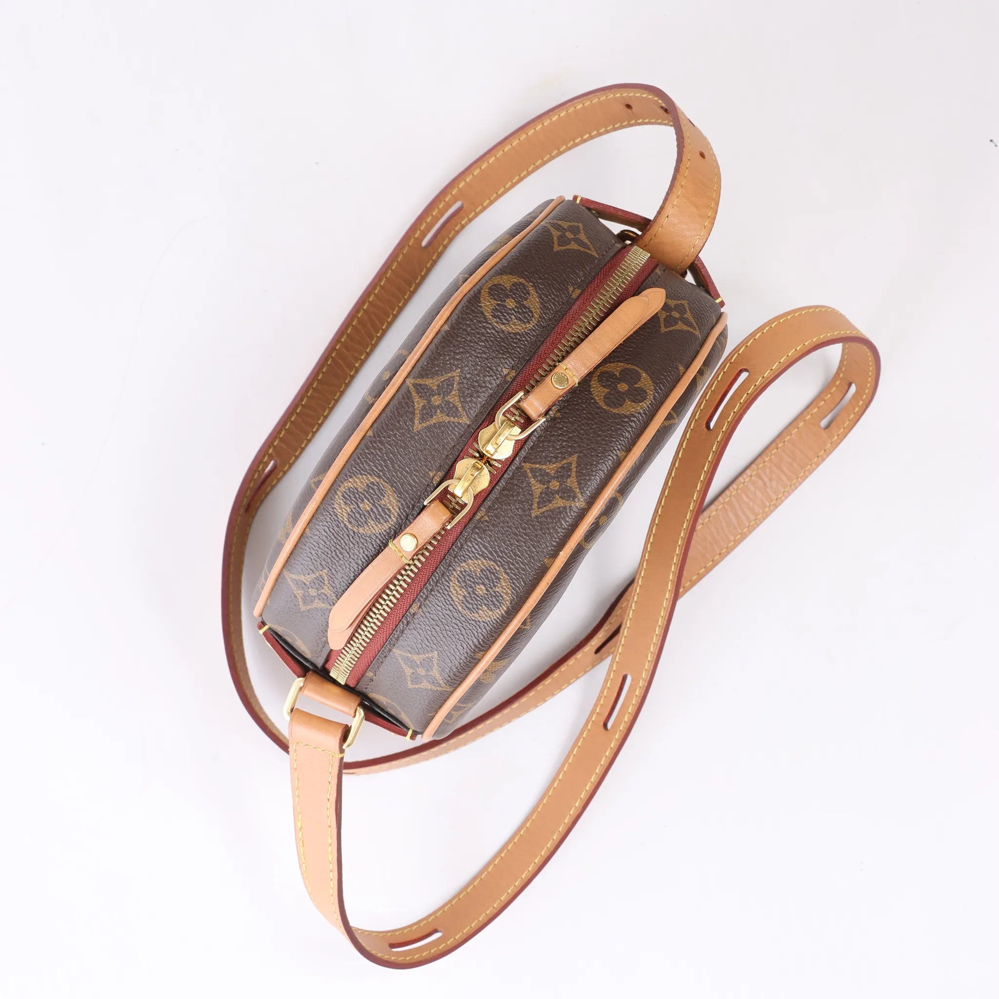 Louis Vuitton Boite Chapeau Souple PM Monogram Crossbody Bag in Brown M45578