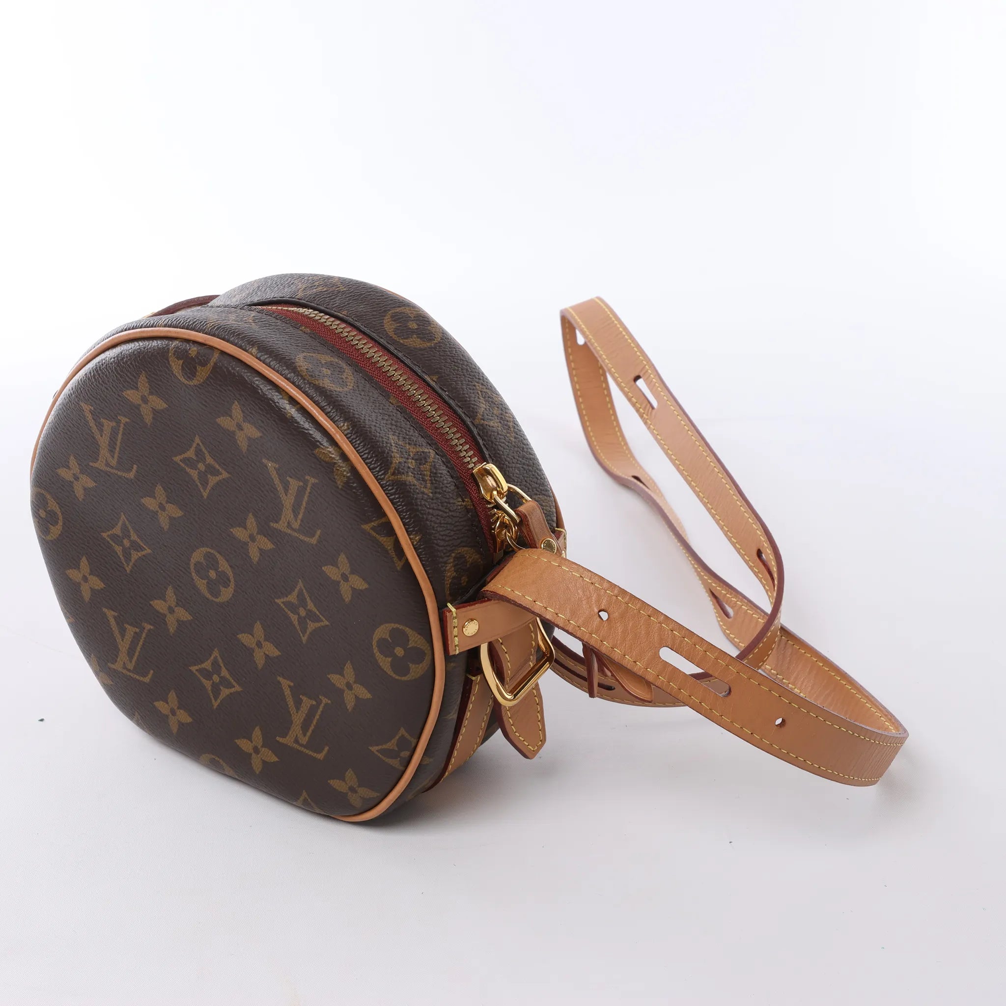 Louis Vuitton Boite Chapeau Souple PM Monogram Crossbody Bag in Brown M45578