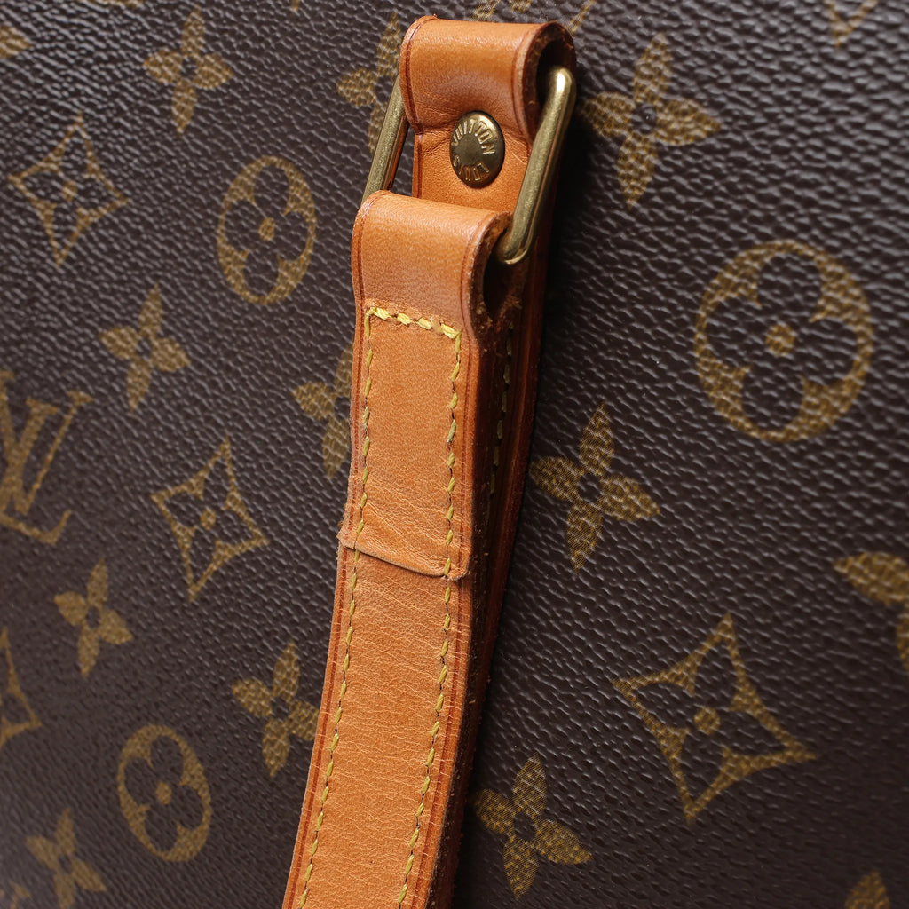 Louis Vuitton Babylone Classic Monogram Canvas Shoulder Bag in Brown M51102