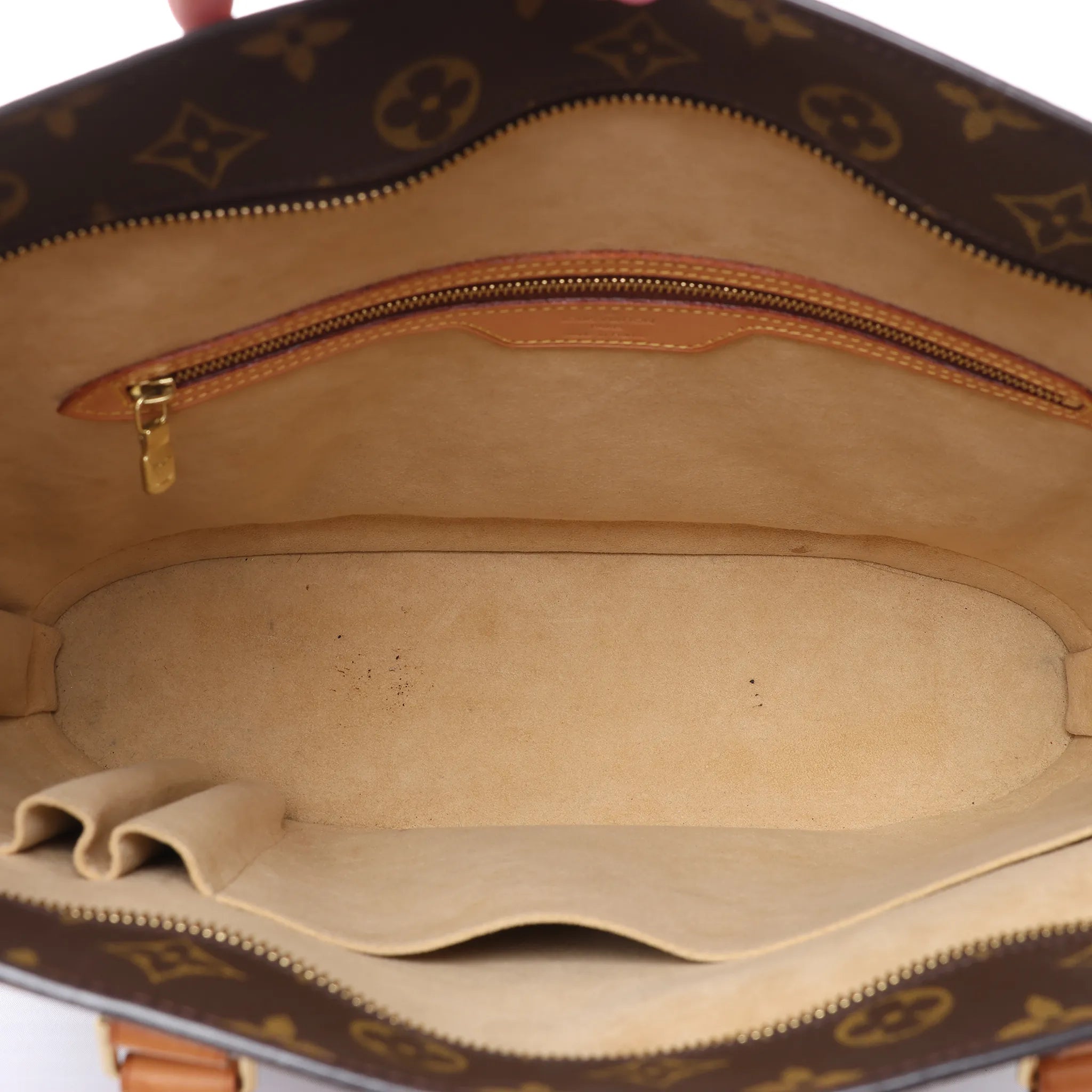 Louis Vuitton Babylone Classic Monogram Canvas Shoulder Bag in Brown M51102