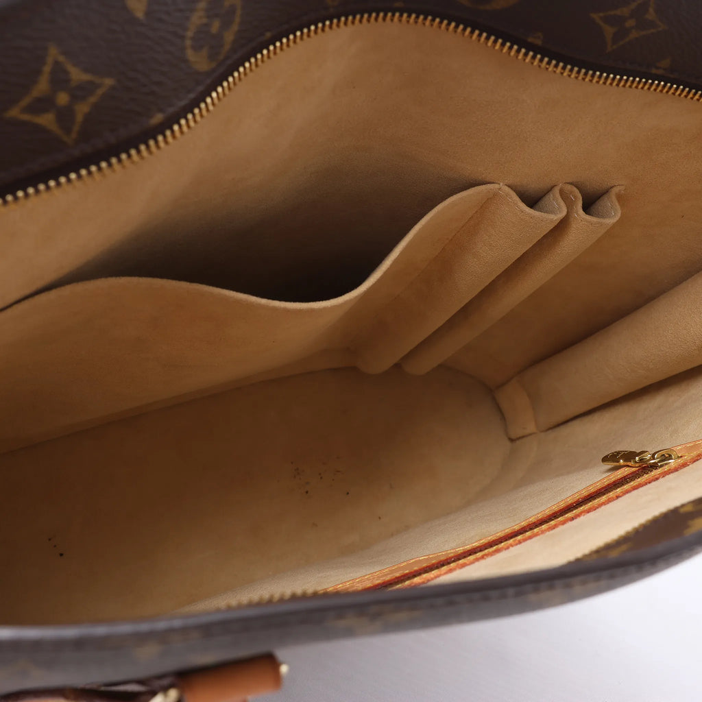Louis Vuitton Babylone Classic Monogram Canvas Shoulder Bag in Brown M51102