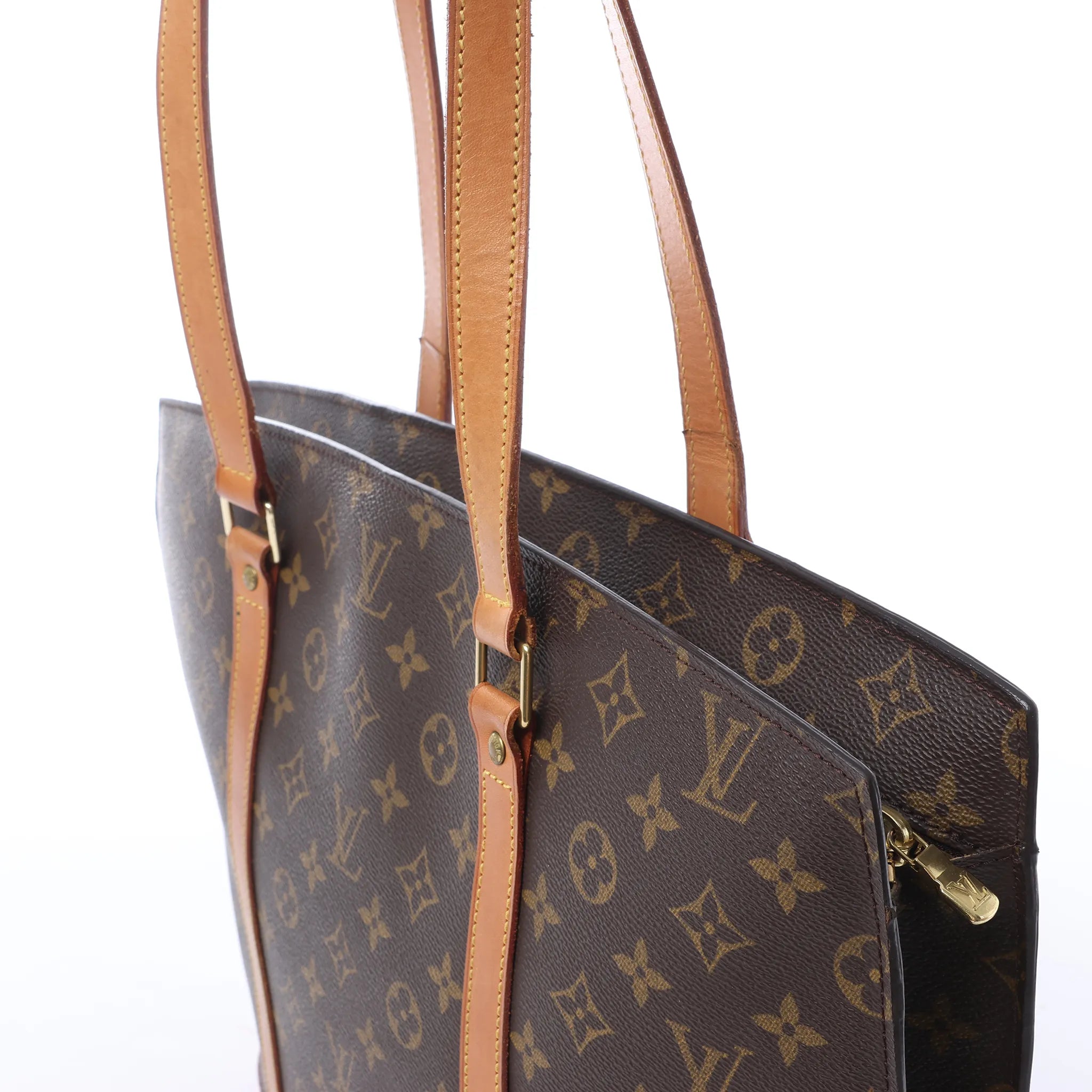 Louis Vuitton Babylone Classic Monogram Canvas Shoulder Bag in Brown M51102