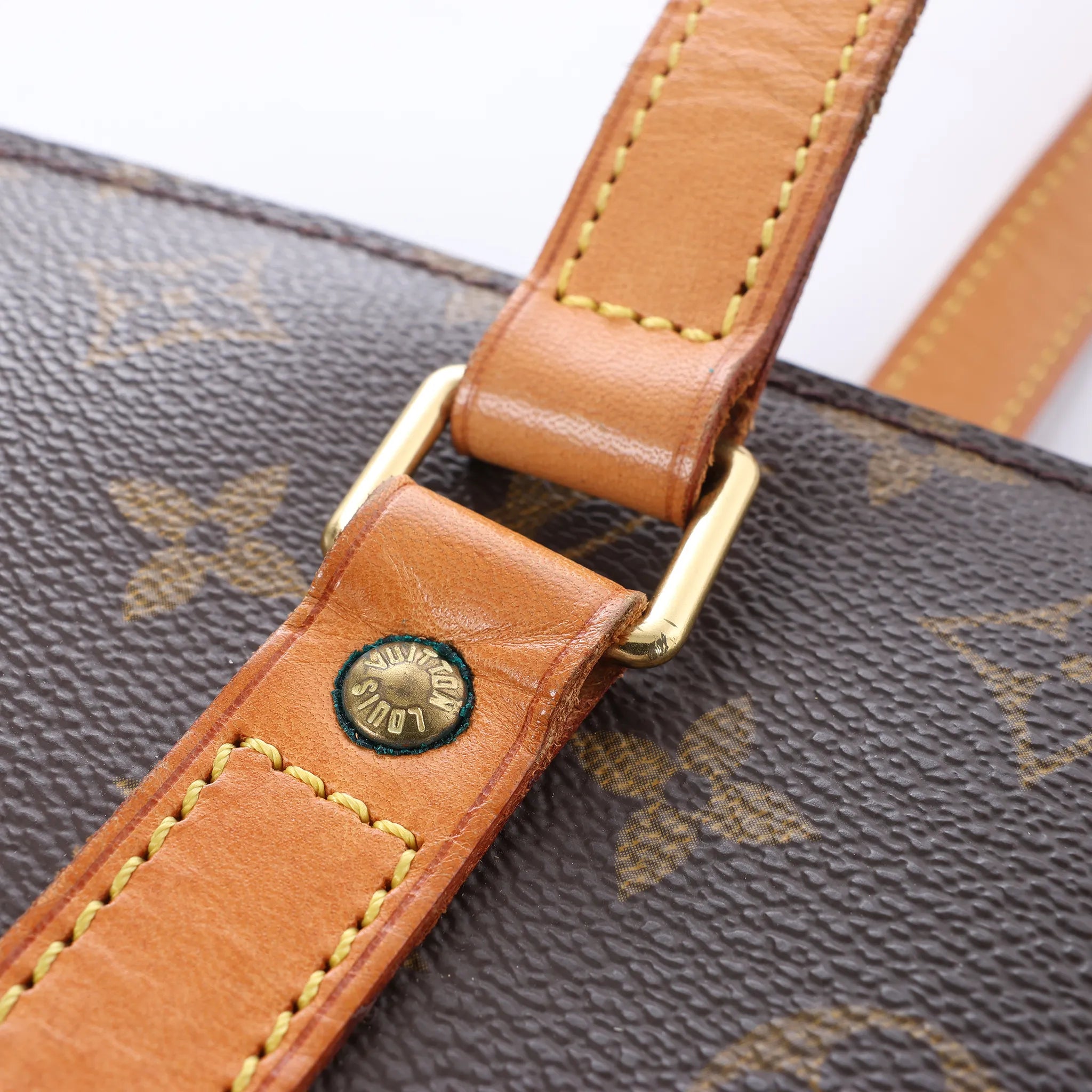 Louis Vuitton Babylone Classic Monogram Canvas Shoulder Bag in Brown M51102
